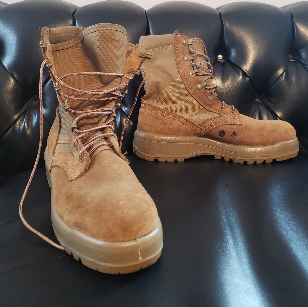 US military Belleville tactical work combat boots AHWC size 9